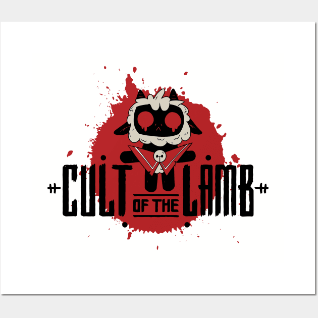 Cult of the Lamb Fan Logo Wall Art by Vault Emporium